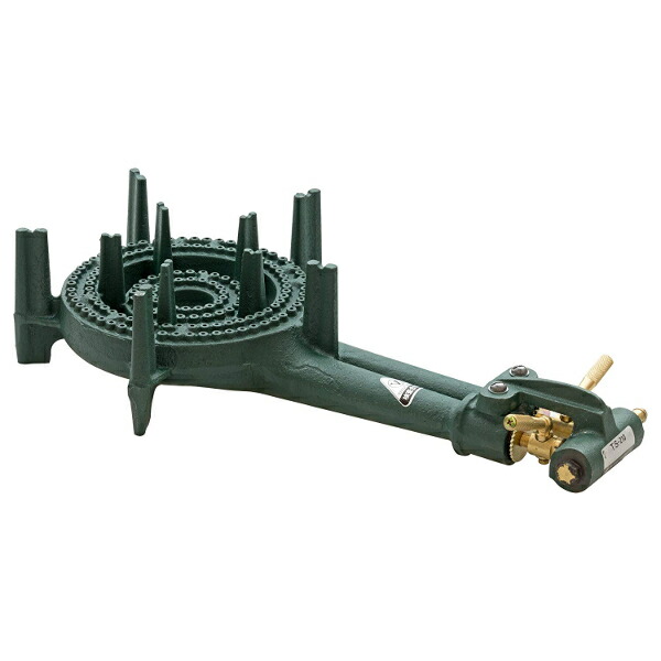 楽天市場】タチバナ 鋳物ガスコンロ TS-210 バーナーのみ 二重羽根なし