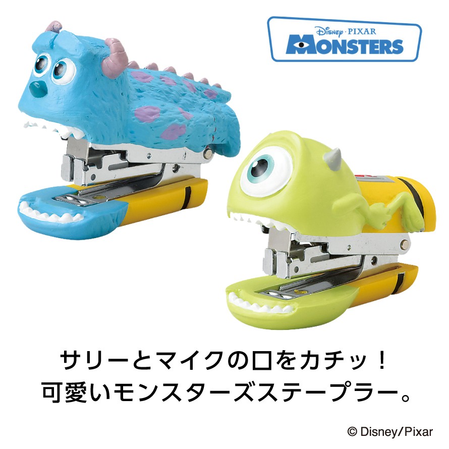 楽天市場】ステープラー モンスターズインク グッズ ステープラ