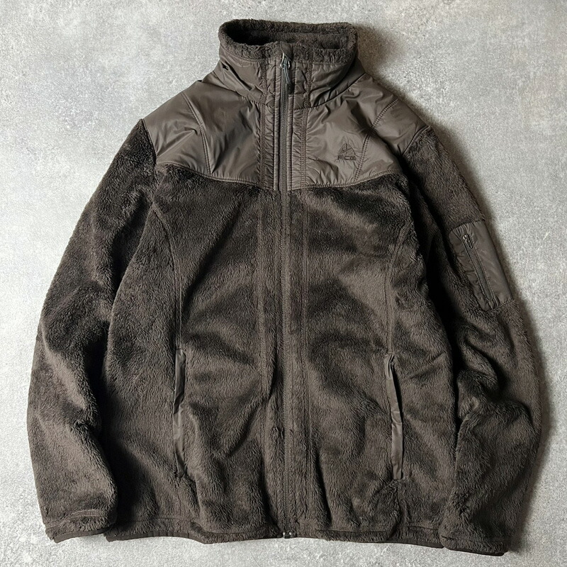楽天市場】00s NIKE ACG フルジップ 毛長 フリース ジャケット M / 00