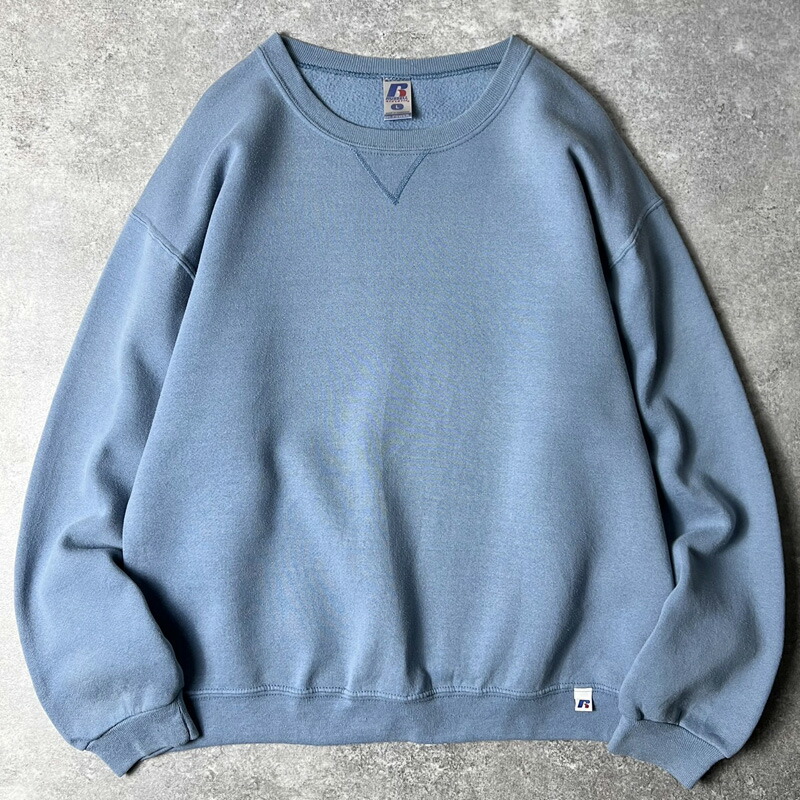 楽天市場】00s RUSSELL 無地 前V スウェット トレーナー L / 00年代