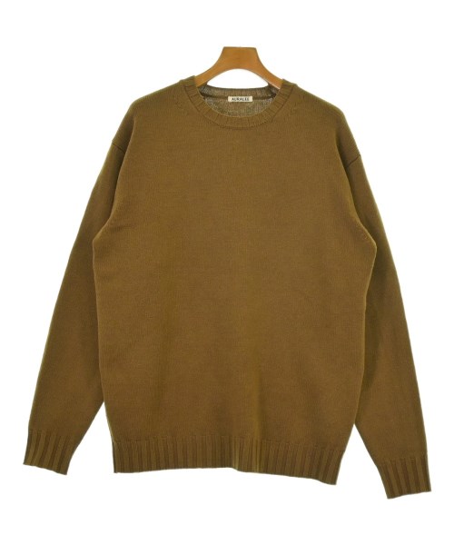 楽天市場】オーラリー ニット（カラーブラウン）（メンズファッション