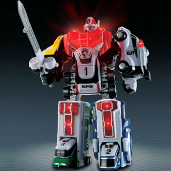 楽天市場】特捜戦隊デカレンジャー 特捜合体 DXデカレンジャーロボ