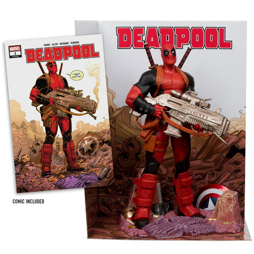 ジェントルジャイアント マーベル デッドプール オン ベスパ 1/6