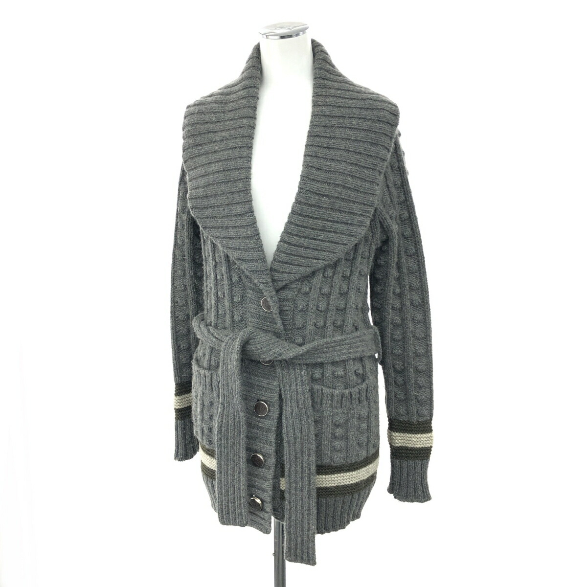 楽天市場】GUCCI グッチ ニットコート ガウン カーディガン サイズS