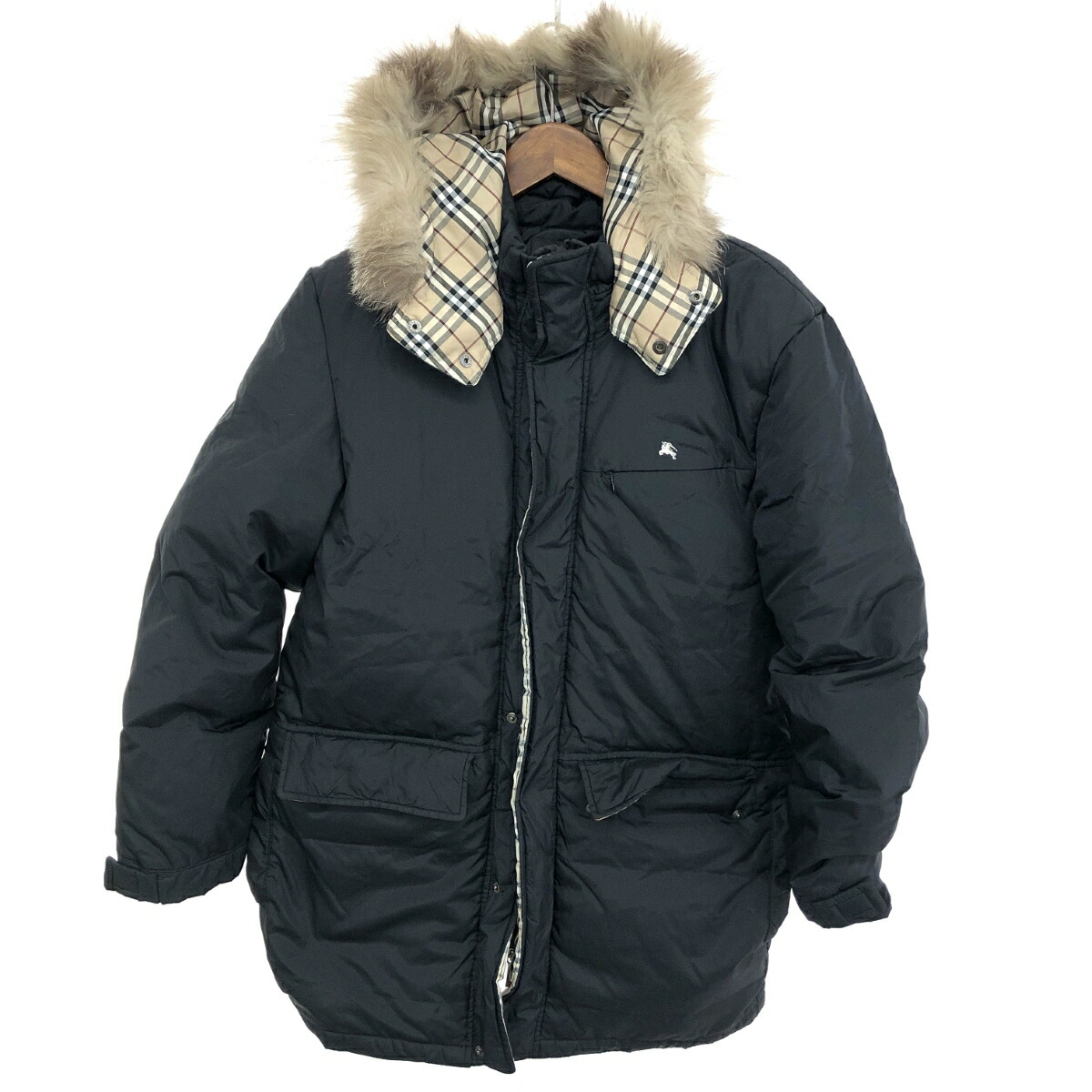 楽天市場】BURBERRY BLACK LABEL バーバリーブラックレーベル ファー