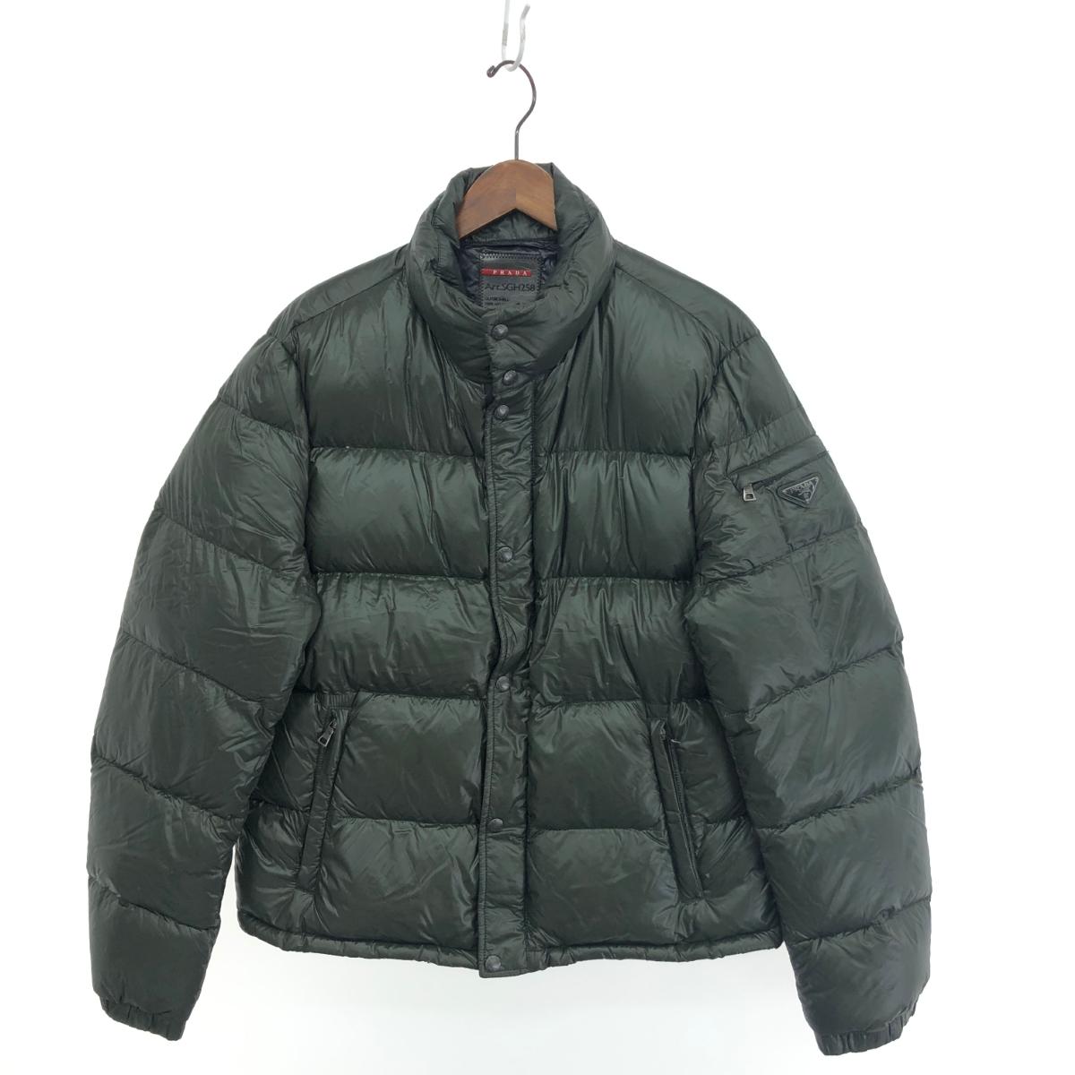 楽天市場】PRADA プラダ ダウンジャケット サイズ:52 グリーン