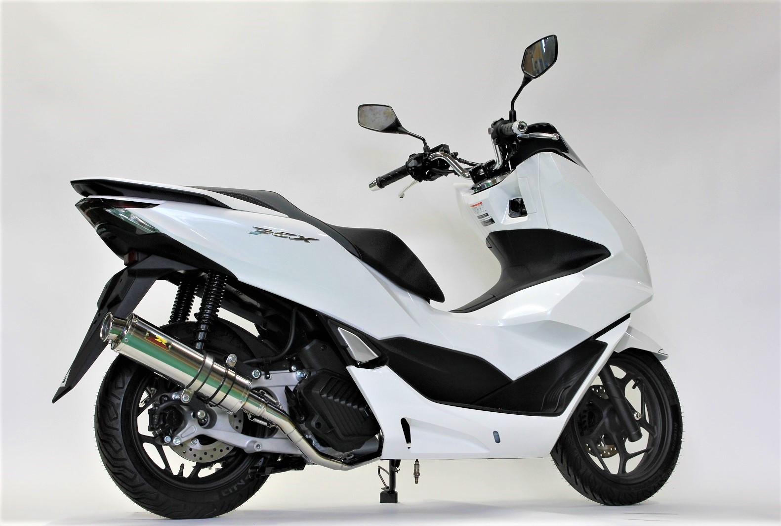楽天市場】【最新モデル対応】 PCX125 バイクマフラー 2BJ-JK05 8BJ