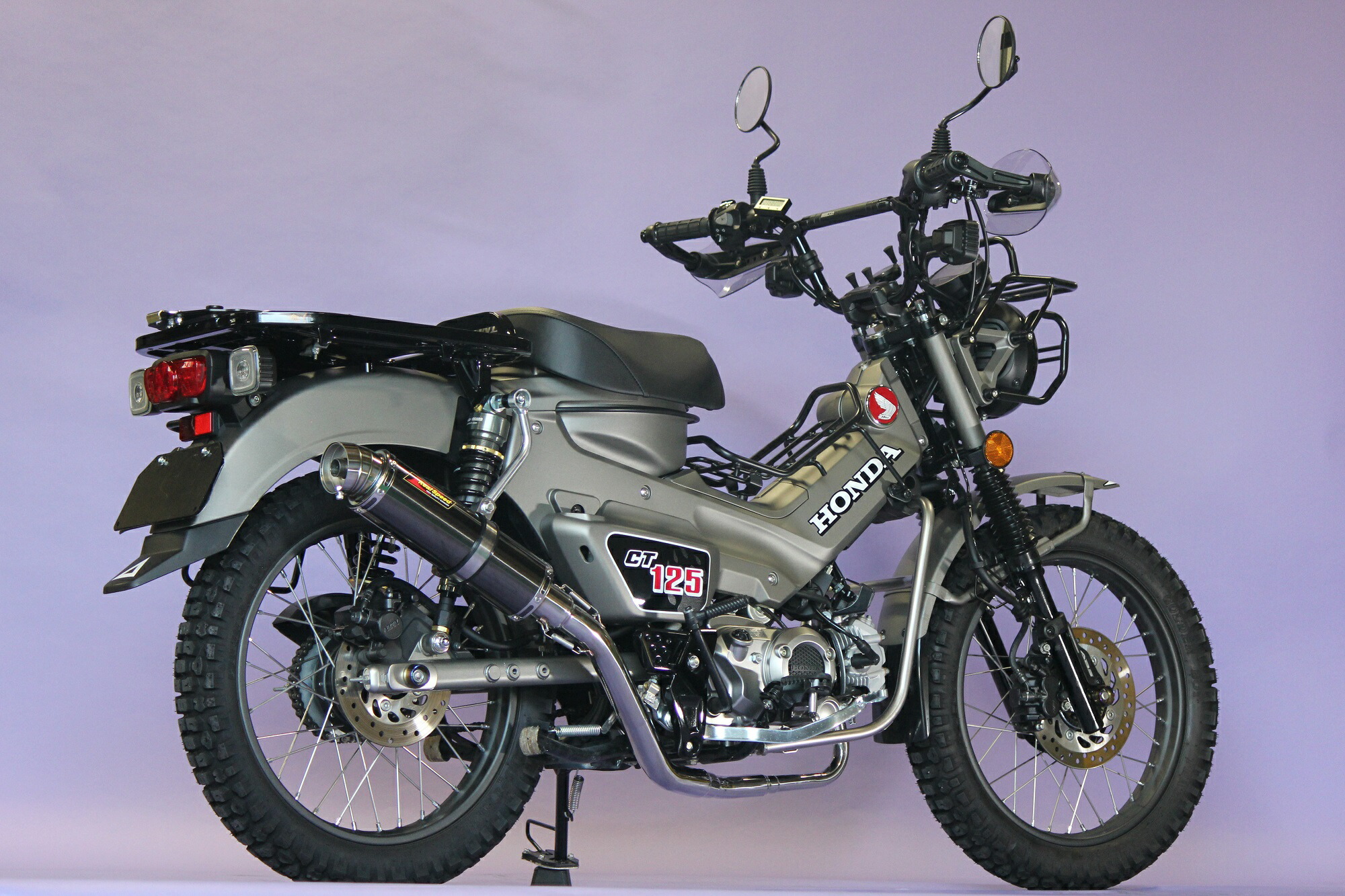 楽天市場】ハンターカブCT125 バイクマフラー 8BJ-JA65 2BJ-JA55 2020