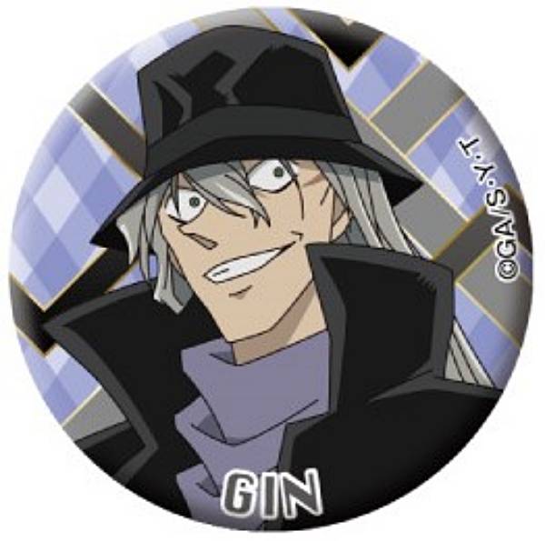 楽天市場】【ジン】名探偵コナン プロフィール缶バッジ : REALiZE