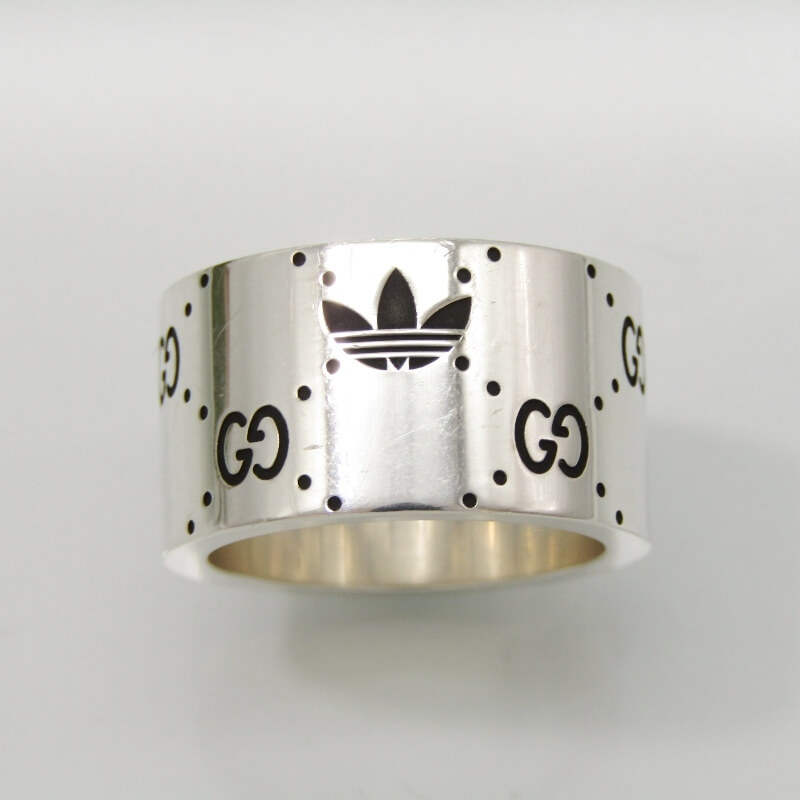 楽天市場】【中古】GUCCI × adidas グッチ アディダス リング エン