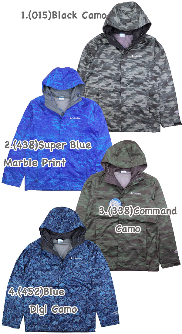 楽天市場】コロンビア メンズ アウター ジャケット Watertight Printed