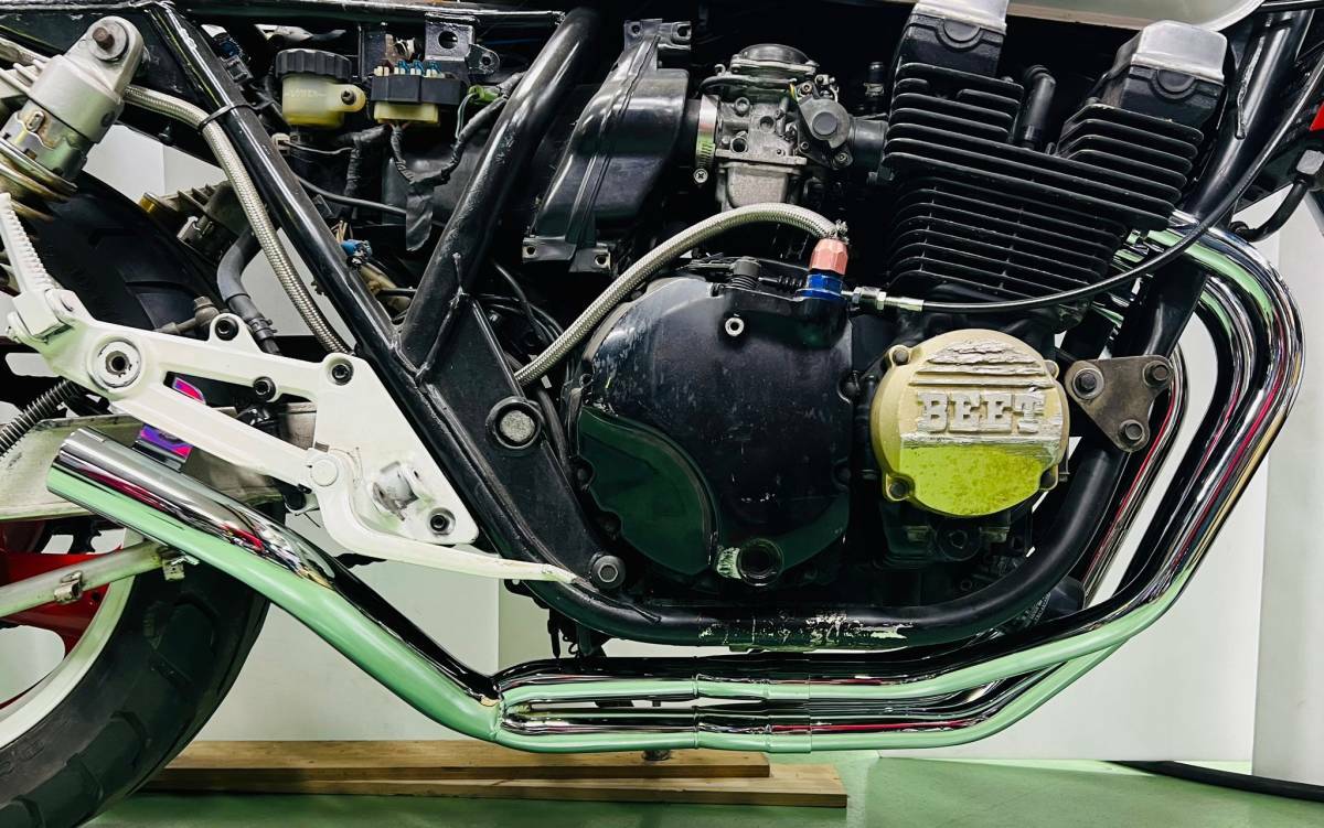 楽天市場】REDSTAGE XJR400 猪武者ブレット管 第二章 鉄素地 メッキ