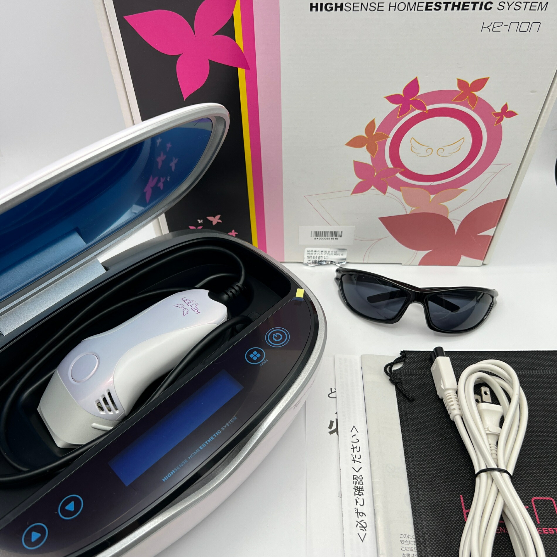 ケノン 脱毛器 カートリッジ、サングラス、添付文書付き 売れ筋 ケノン