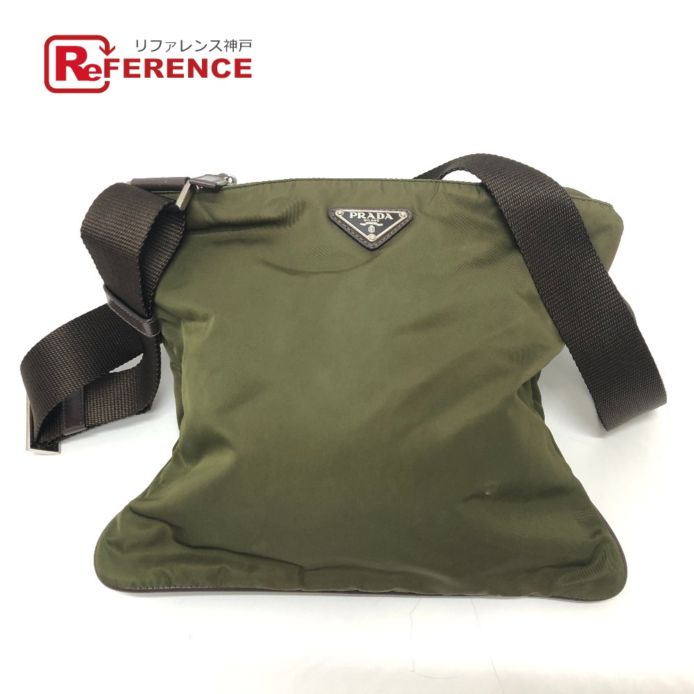 楽天市場】PRADA プラダ トライアングルロゴ 斜め掛け 肩掛け