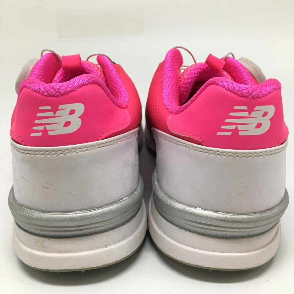 楽天市場】【美品】ニューバランスゴルフ ゴルフシューズ ピンク×白
