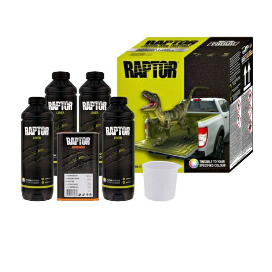 楽天市場】ラプターライナー(Raptor Liner)【ブラック 4リットルセット