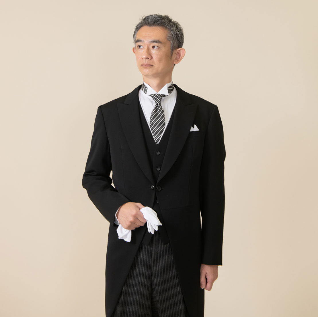 楽天市場】モーニング 格安 燕尾服 レンタル フルセット 父用レンタル