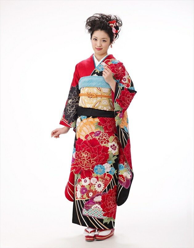 楽天市場】Kansai【成人式 振袖レンタル】【振袖 レンタル】fb1081s