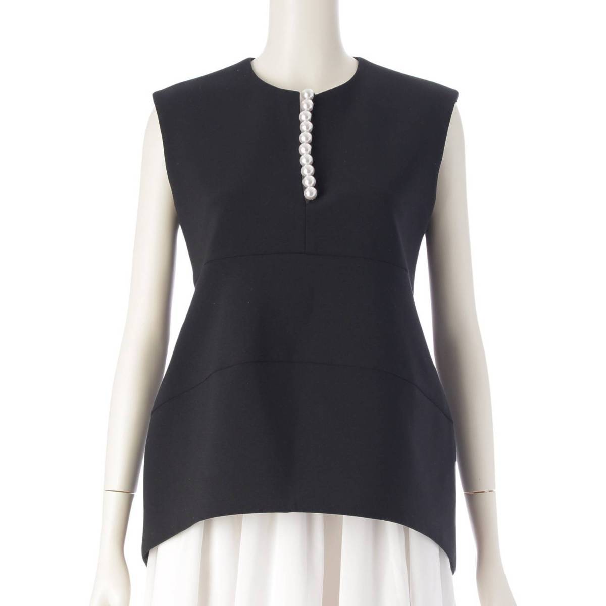 楽天市場】【ヨーコチャン】YOKO CHAN パールスリットライン ブラウス