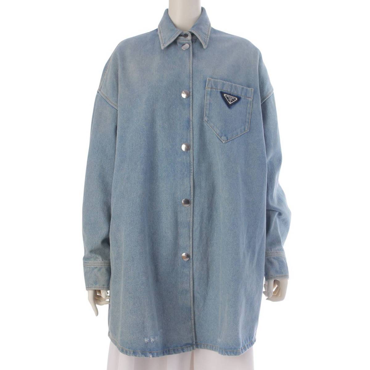 楽天市場】【プラダ】Prada トライアングルロゴ オーバーサイズ