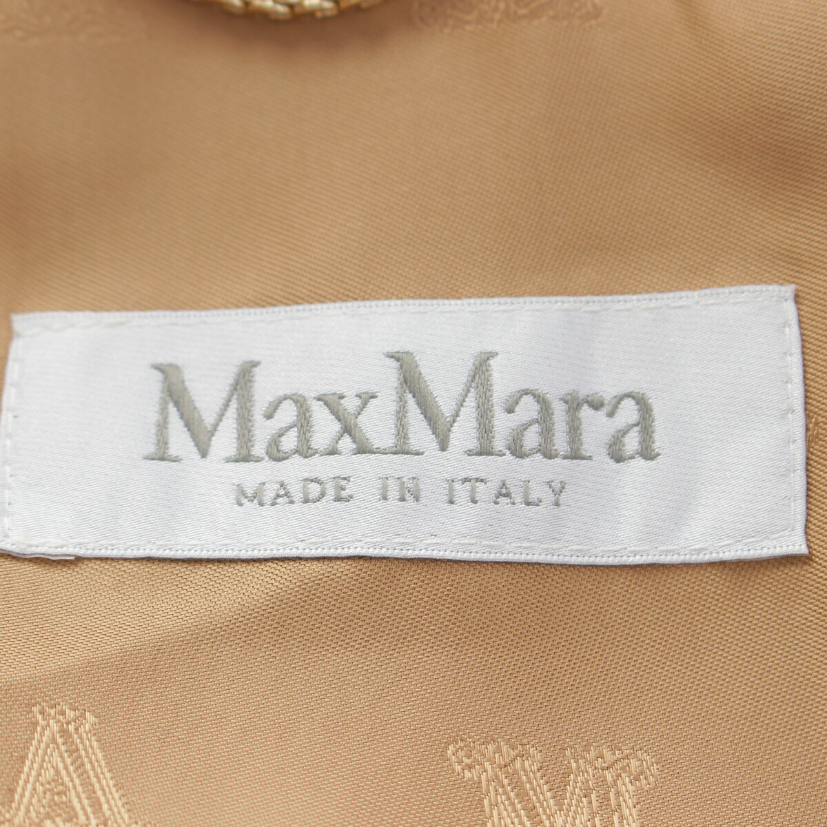 楽天市場】マックスマーラ MAX MARA テディベア キャメル シルク ボア