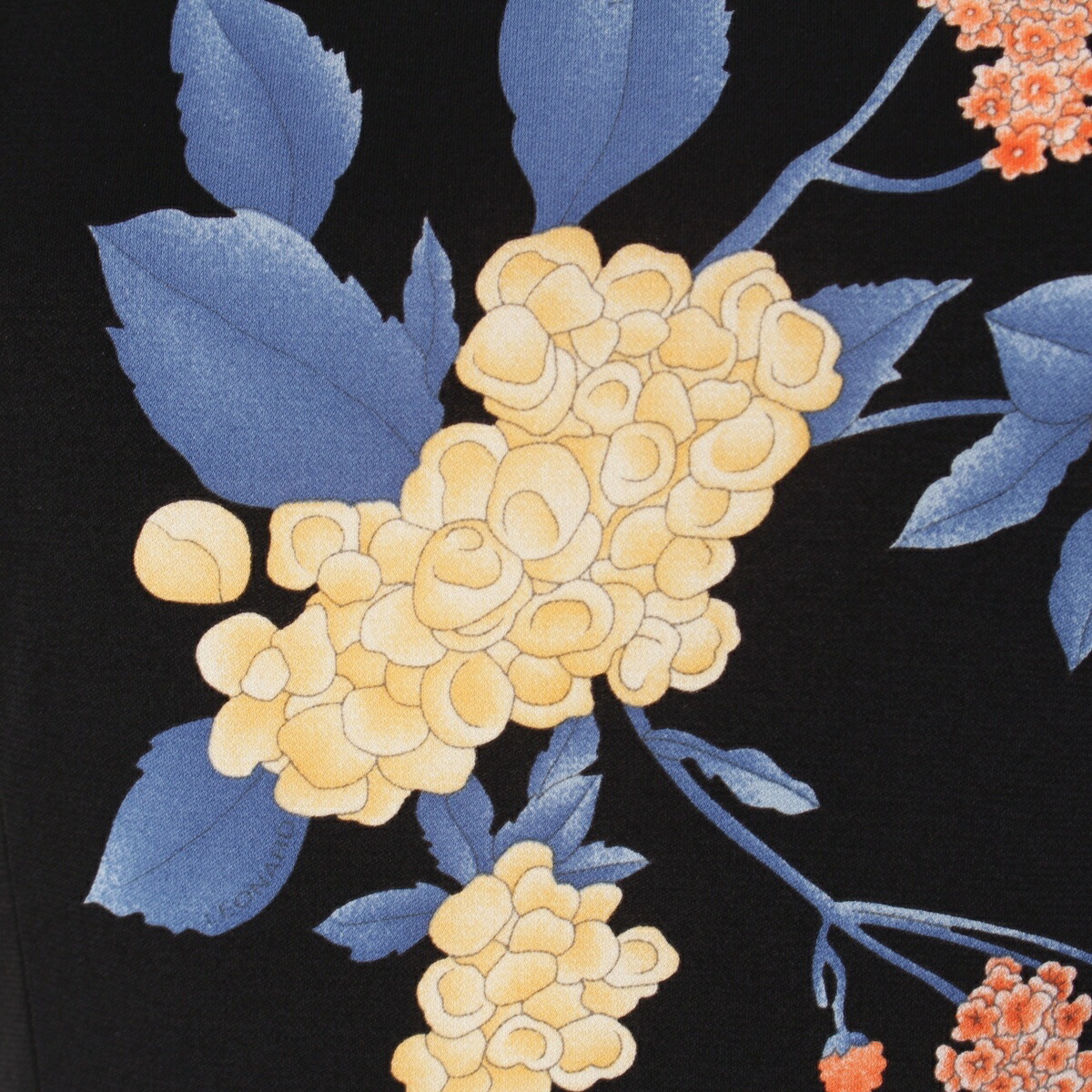 楽天市場】レオナール LEONARD カンカン素材 半袖 花柄 フラワー