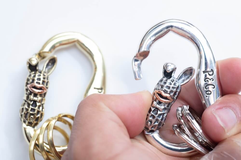 楽天市場】ピーナッツアンドカンパニー カラビナ バニー ピーナッツ