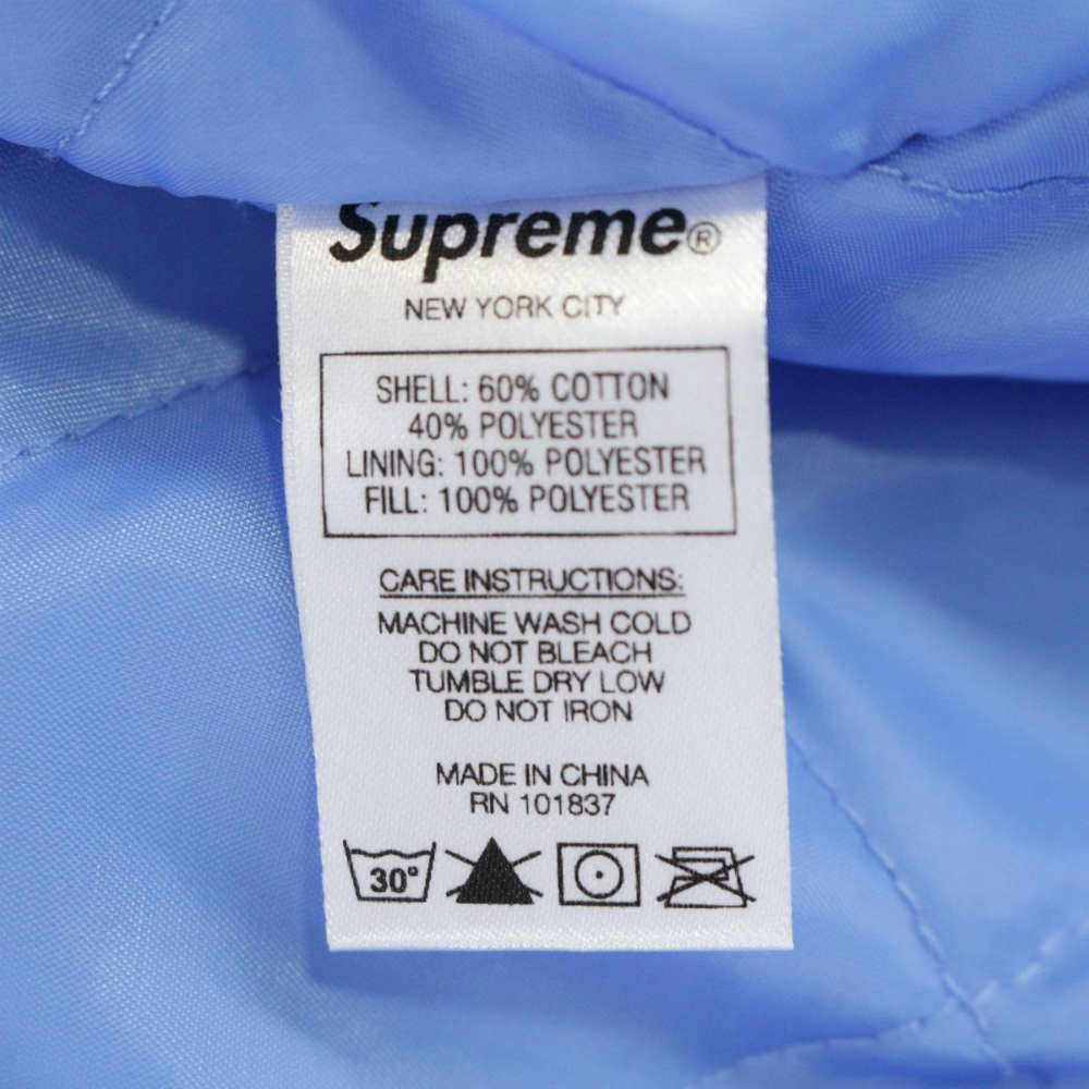 楽天市場】未使用・シュプリーム 19SS Pinstripe Varsity Jacket