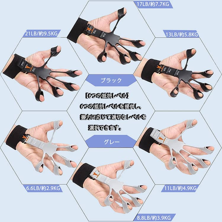 楽天市場】握力 トレーニング フィンガートレーナー フィンガーパワー