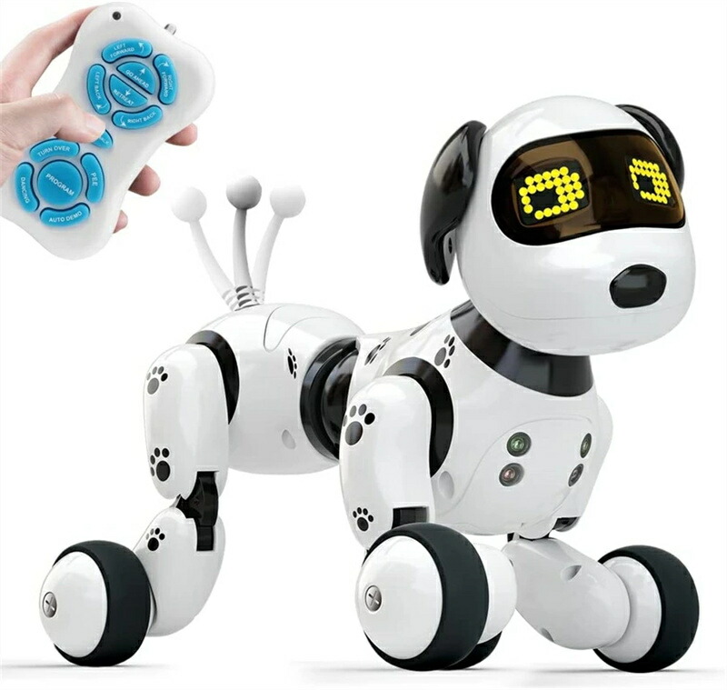 楽天市場】ロボット 犬 おもちゃ 犬型ロボット 電子ペット 動く犬の