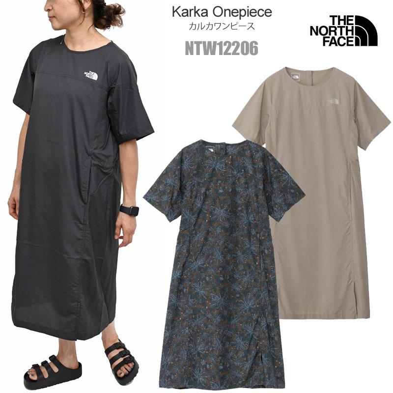 楽天市場】ザ・ノース・フェイス THE NORTH FACE 半袖 膝丈ワンピ
