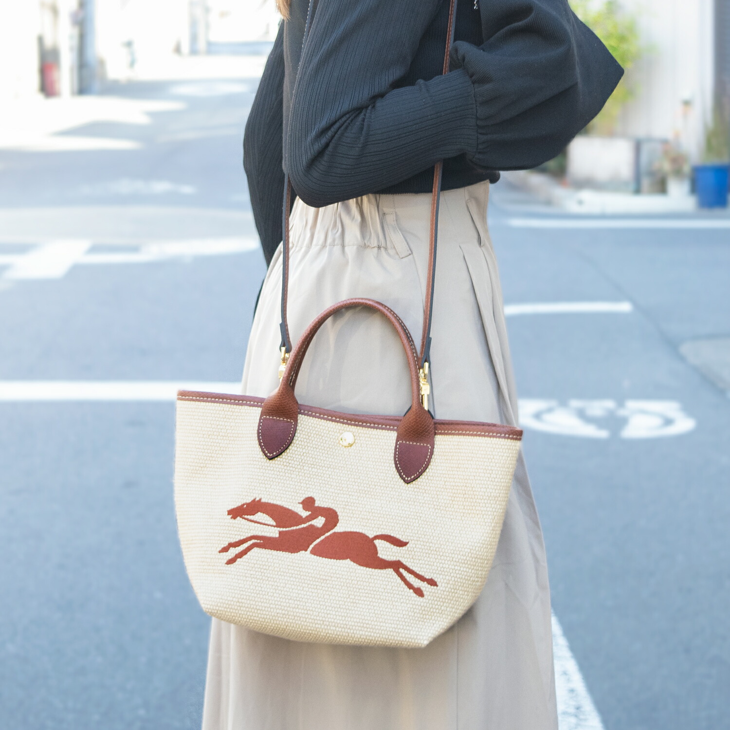 楽天市場】ロンシャン バッグ レディース トートバッグ バスケット