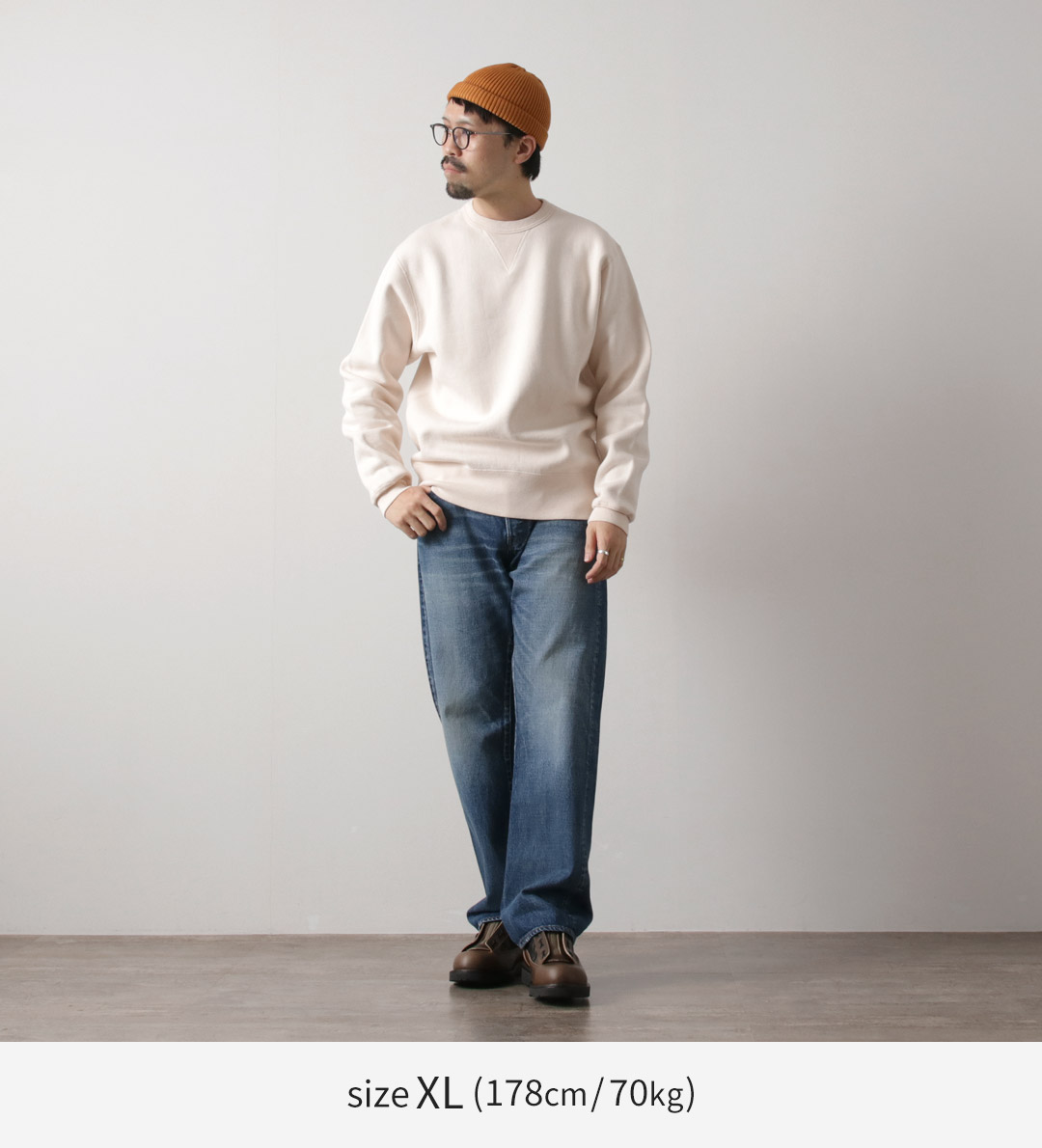 楽天市場】BARNS（バーンズ） 小寸 ガゼット クルーネック スウェット