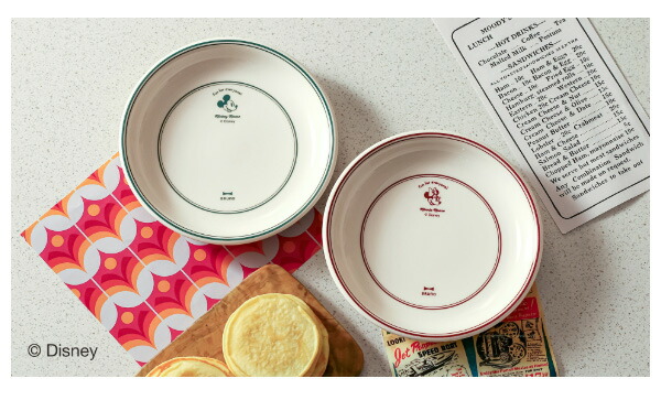 楽天市場】ブルーノ ディズニー お皿 2枚 セット ミッキー ミニー ペア