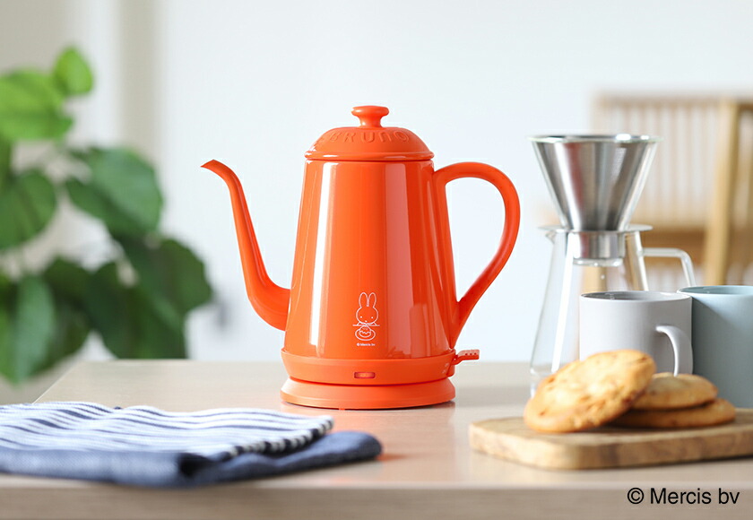 楽天市場】ミッフィー 電気ケトル miffy ブルーノ コーヒードリップ