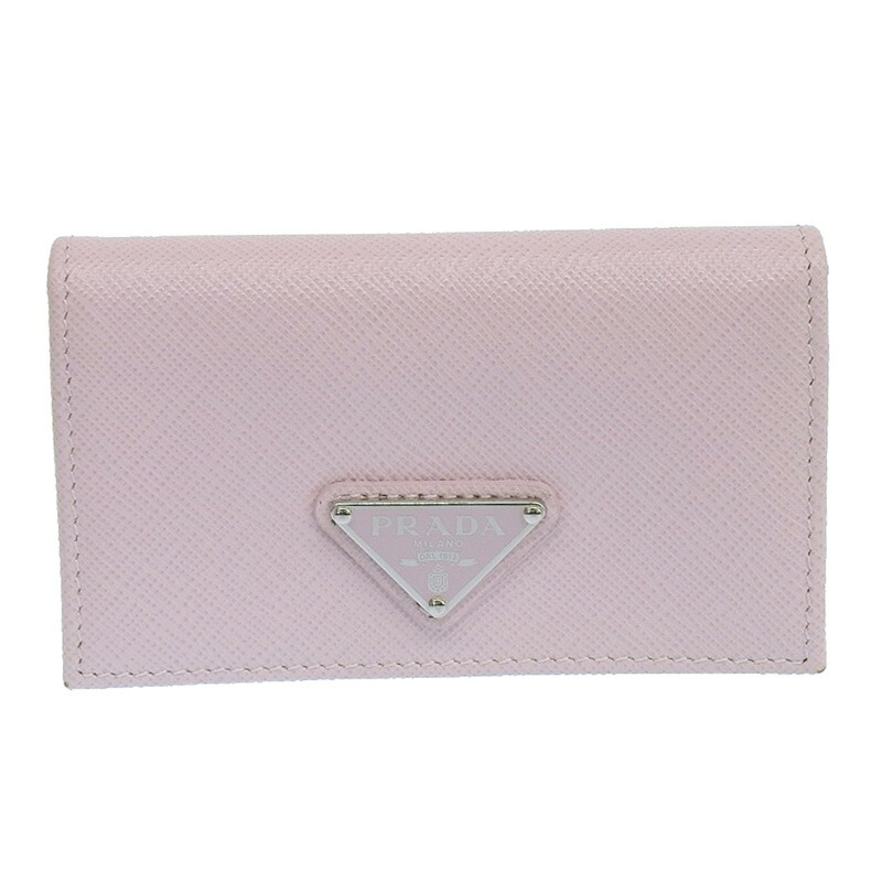 楽天市場】ピンク 名刺入れ（ブランドプラダ）（名刺入れ｜財布