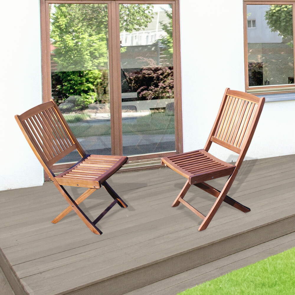 よっさん】木製折りたたみ椅子 2脚 お引取り用 よっさん】木製