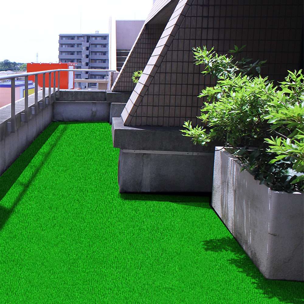 楽天市場】成形人工芝ロールタイプ FT-170 92cm×10m | ベランダ 屋外