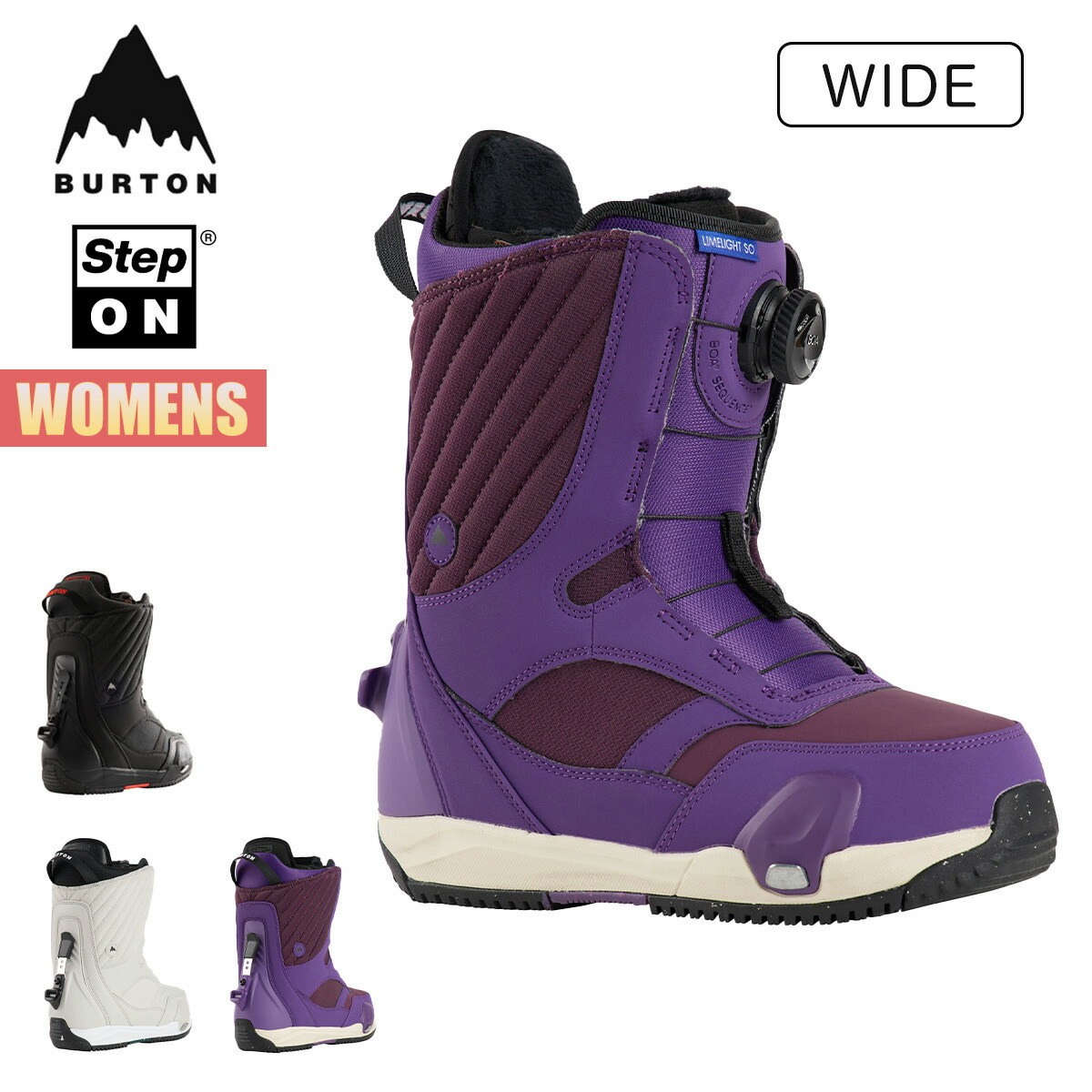 BURTON ZIPLINE キッズ ブーツ 22cm Burton step on ZIPLINE 22cm kids