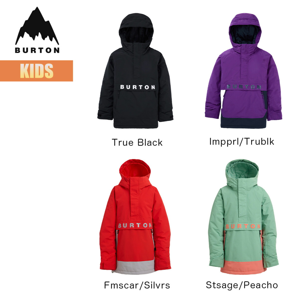 楽天市場】バートン スノーボードウェア キッズ ジャケット 25-26