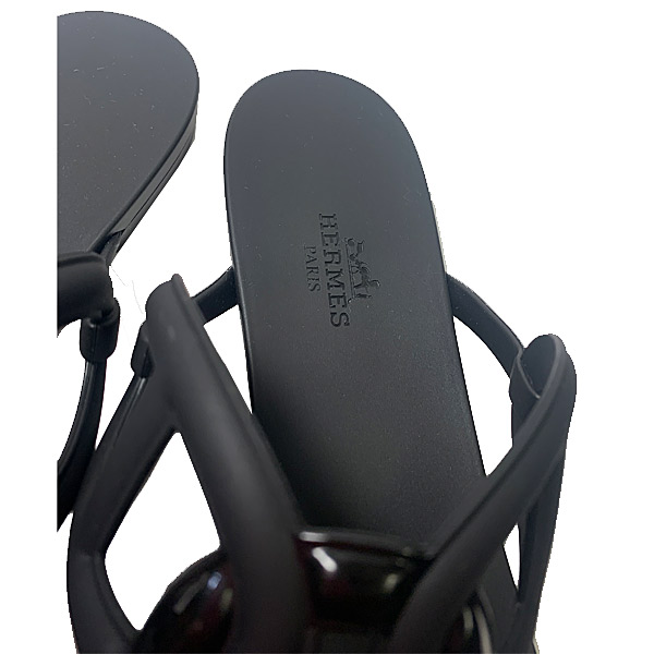 楽天市場】≪ 新品 ≫ エルメス エジェリ サンダル 37 ラバー