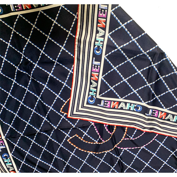 楽天市場】≪ 新品 ≫ CHANEL シャネル シルク スカーフ ノベルティ