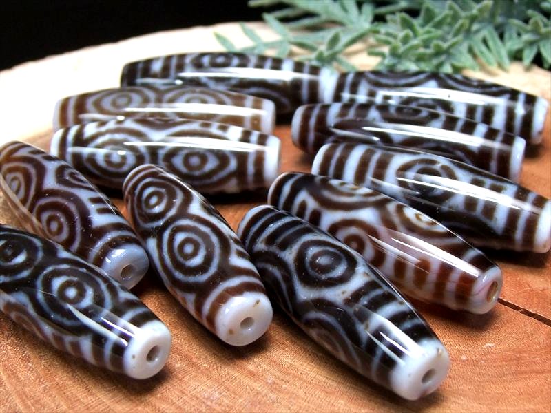 楽天市場】○A至純天珠 白【龍眼白天珠(りゅうがん「しろ」てんじゅ