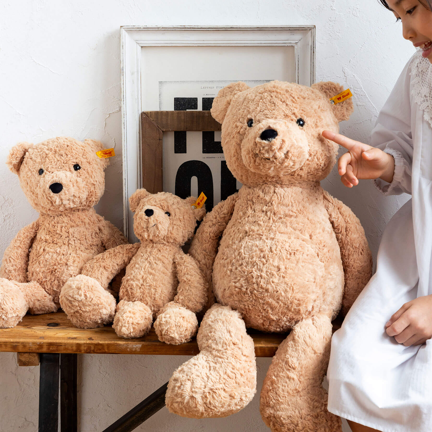 STEIFF シュタイフ Mommey ぬいぐるみ テディベア Amazon.co.jp