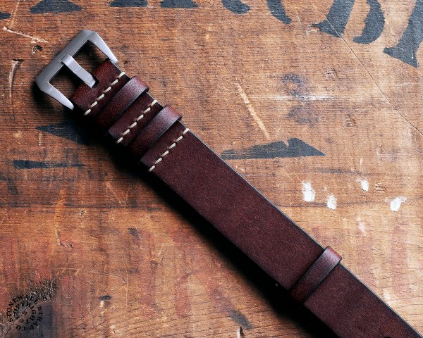 楽天市場】STONEWALL for PANERAI ストラップ HYGIENIC ダークブラウン