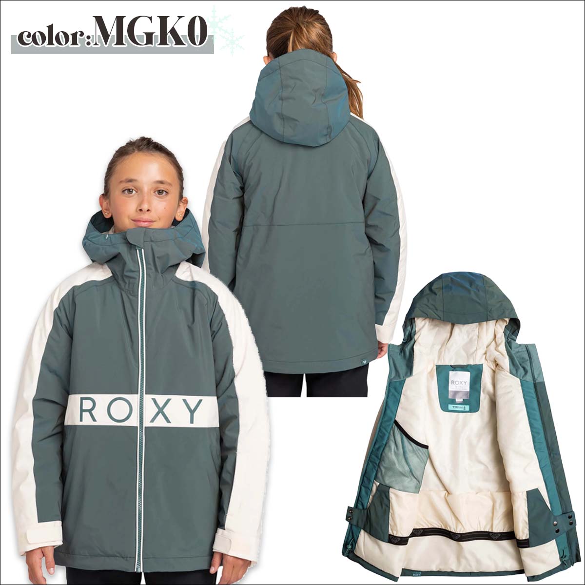 楽天市場】24/25 ROXY ロキシー ジャケット SNOWMIST GIRL JK スノー
