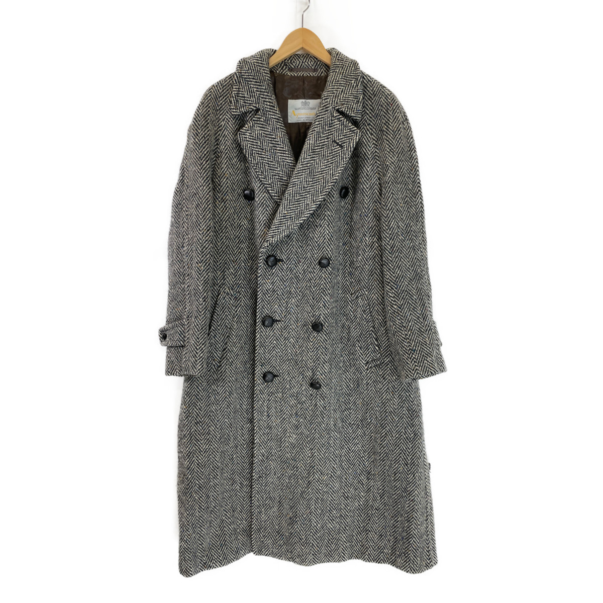 楽天市場】Aquascutum アクアスキュータム グレー ヘリンボーン IRISH