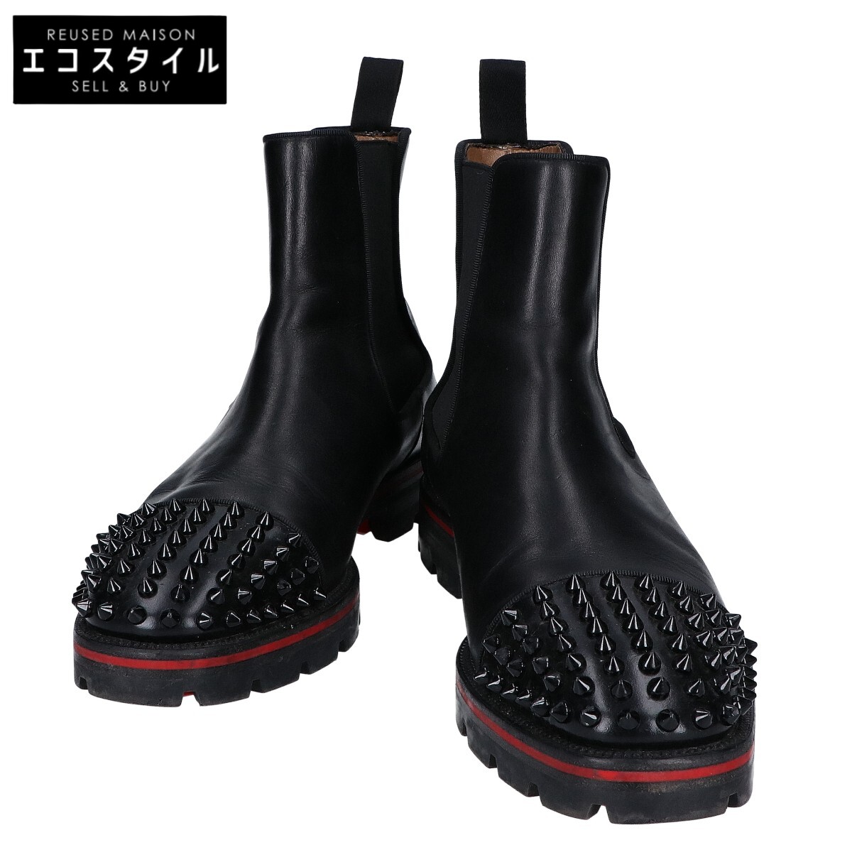 楽天市場】サイドゴアブーツ（ブランドクリスチャンルブタン）（メンズ