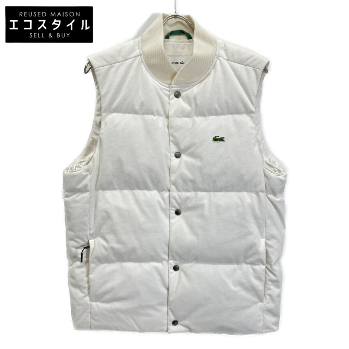 楽天市場】ダウンベスト メンズ（ブランドラコステ）の通販