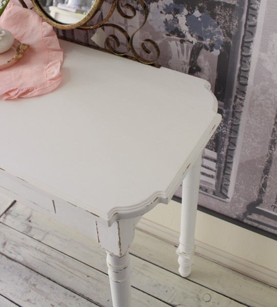 楽天市場】ドレッサー アンティーク調 ミラー付き ホワイト フランス